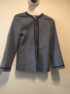 Grey black Children's Suit-Ch Su 2300-Chest 30