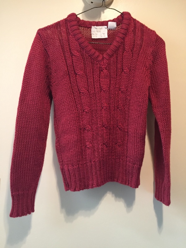 Pink Children's Sweater-Ch Sw 7500-Chest 34