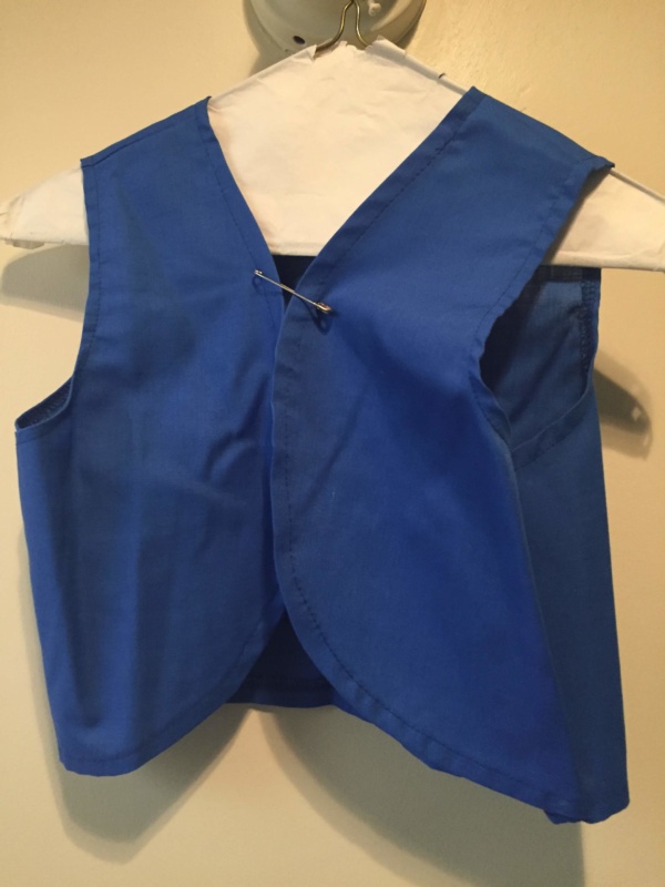 Blue Children's Vest-Ch Vst 4500-Chest 34