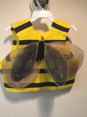 Yellow black Children's Vest-Ch Vst 5551-Chest 34