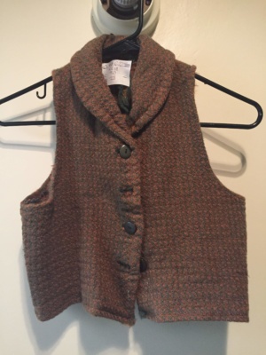 Brown green Children's Vest-Ch Vst 6225-CC'18-Chest 30