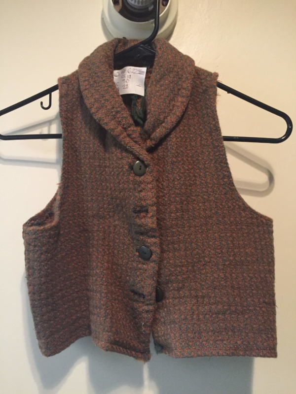 Brown green Children's Vest-Ch Vst 6225-CC'18-Chest 30
