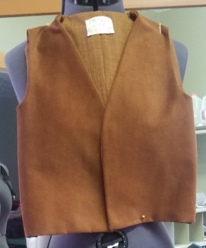 brown Children's Vest-Ch Vst 6301-BB'20-Chest 29+