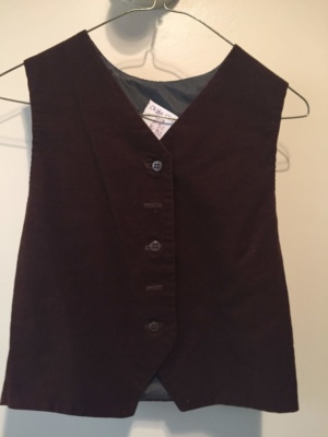 Brown Children's Vest-Ch Vst 6400-CC'18-Chest 32