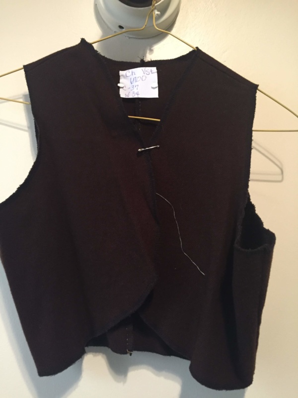 Brown Children's Vest-Ch Vst 6700-Chest 37