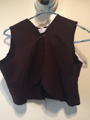 Brown Children's Vest-Ch Vst 6701-Chest 37