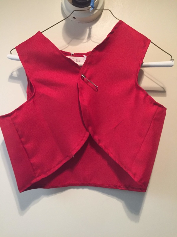 Red  Children's Vest-Ch Vst 7601-Chest 36