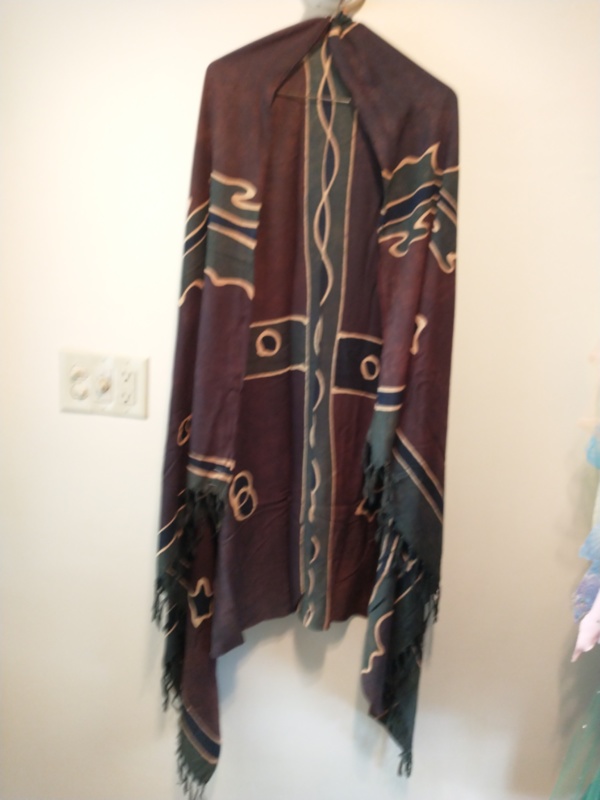 Black and tan Ethnic Costume-ETHNIC 1001-Chest N/A