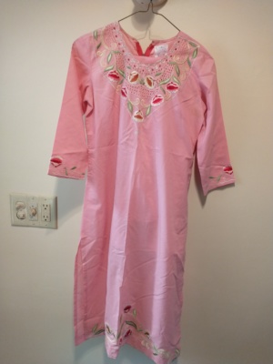 Pink Ethnic Costume-ETHNIC 7006-Chest 34