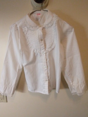 White Period Blouse-Pd Bl 8101-Chest 32