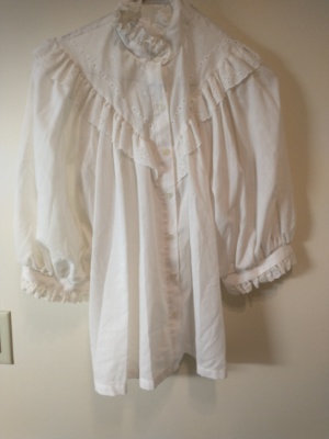 White Period Blouse-Pd Bl 8518-Chest 40