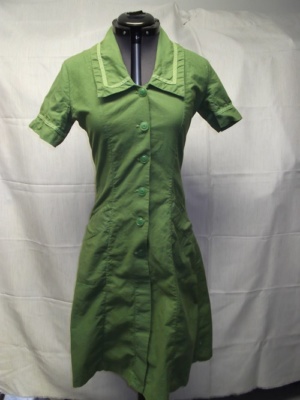 Green Waitress Dress-Waitress 3200-Chest 34