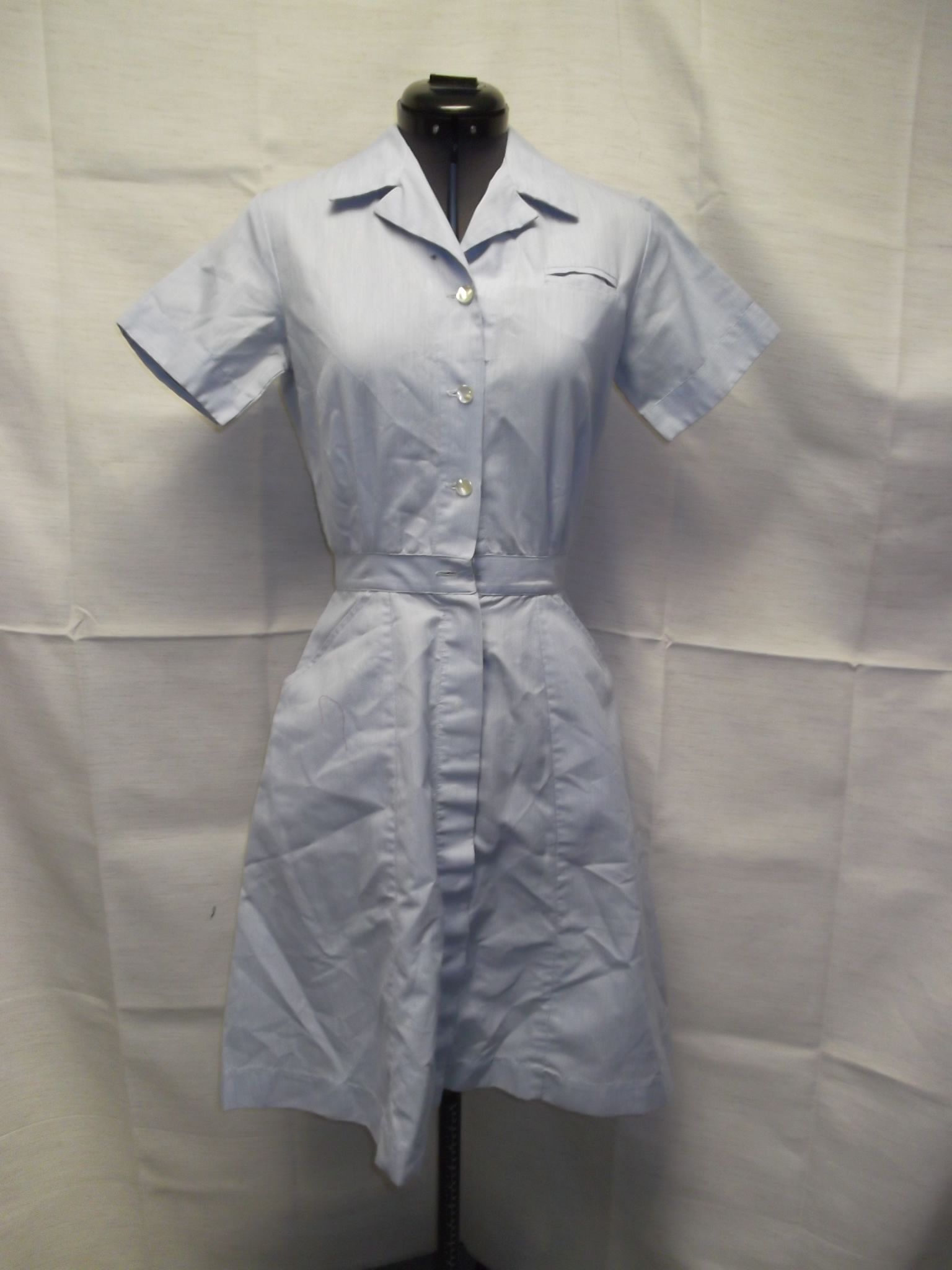 Blue Waitress Dress-Waitress 4300-Chest 37 – Costume Cottage