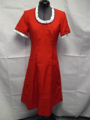 Red White Blue Waitress Dress-Waitress 7302-Chest 37