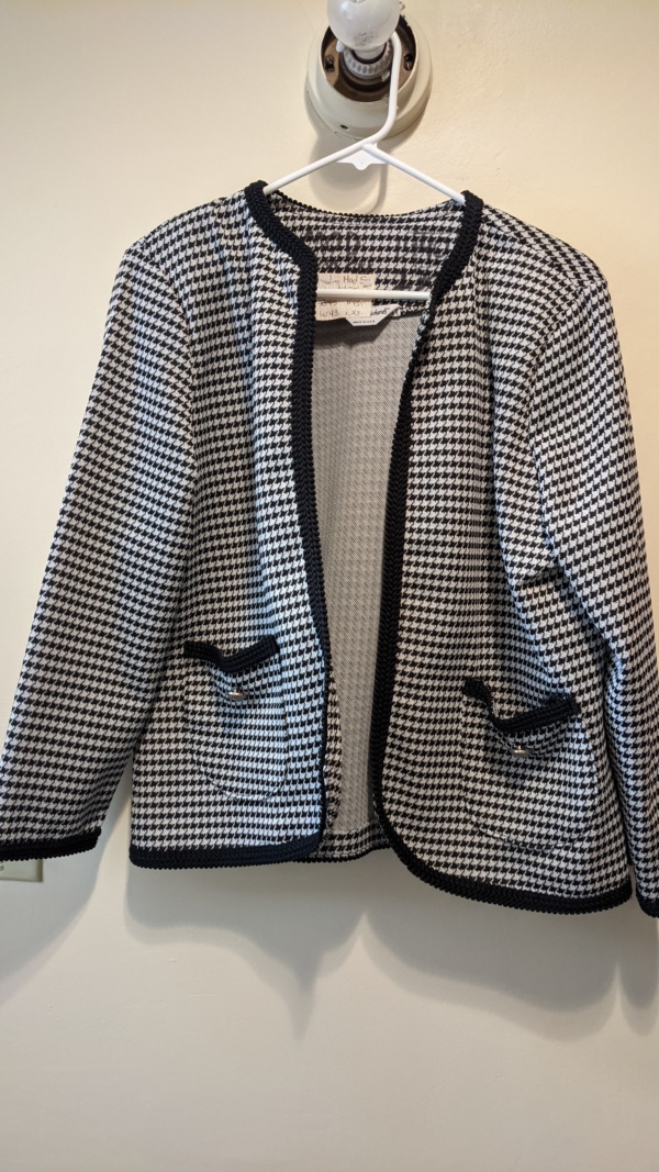 Black white Women's Suit-Wm Su 1425-Chest 39 - Image 2