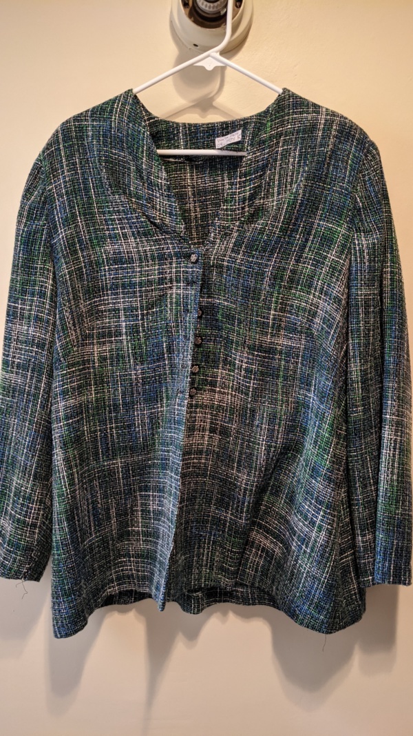 Blue green Women's Suit-Wm Su 3875-Chest 46 - Image 4