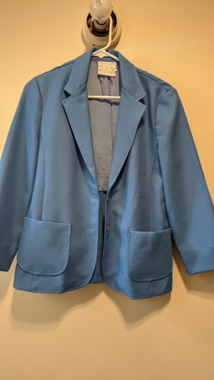 Blue Women's Suit-Wm Su 4101-Chest 38