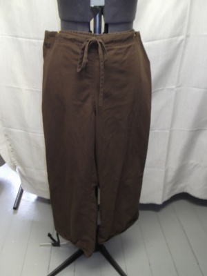 brown Medical Pants-MED PT 6300-Waist 36