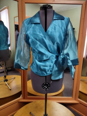 turquoise blue  Modern formals-Wm Frml 4500-Chest 40