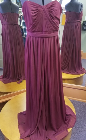 peachy pink Modern formals-Wm Frml 7601-Chest 40