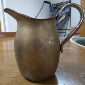 "Bronze" pitcher