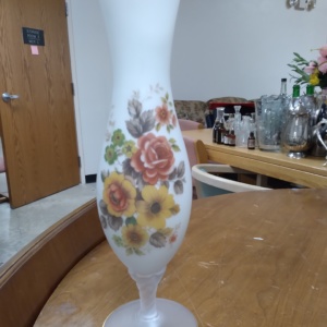 Skinny flower vase