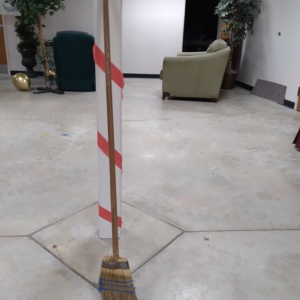 Old fashioned broom