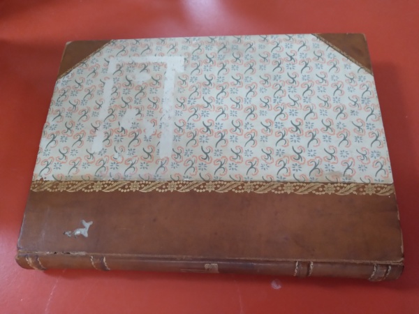 Antique scrapbook
