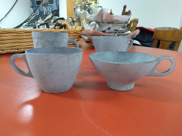 "Stone" cups