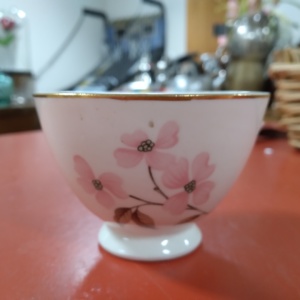 Pink Flower Mug
