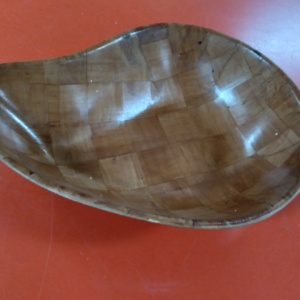 Large wooden bowl