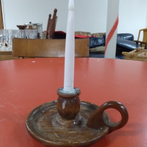 Candle in Holder