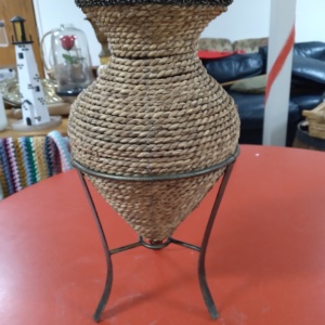 Basket on stand