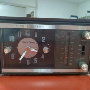 Alarm clock and radio