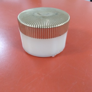 Vintage face powder jar