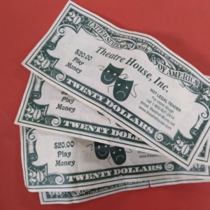 Prop $20 bills