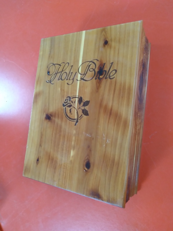 Wooden Book Box