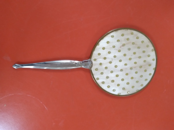 Vintage hand mirror