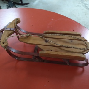 Small sled decor