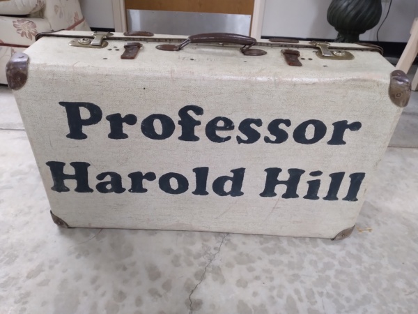 Professor Harold Hill suitcase