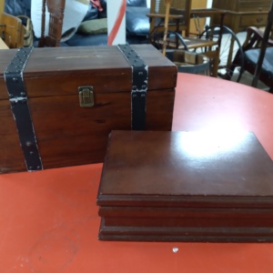 Wooden boxes