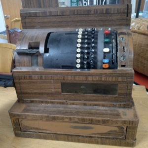 Vintage cash register