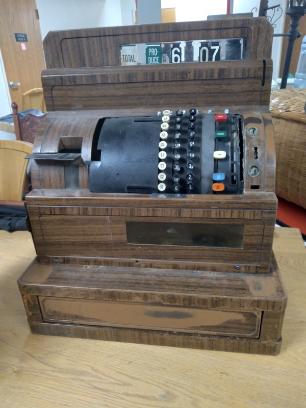 Vintage cash register