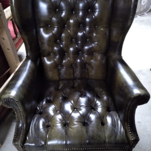 Padded armchair