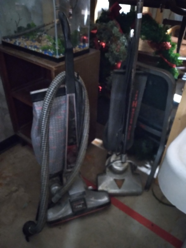 Vintage vacuum cleaners