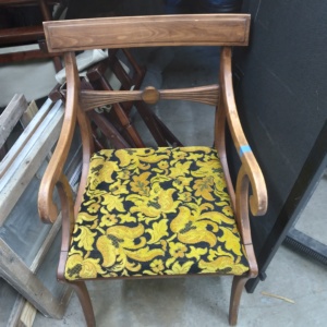 Floral chair