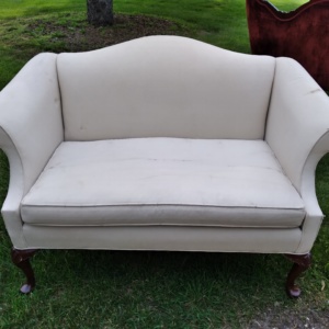 White couch