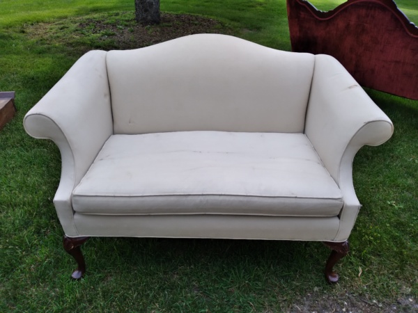 White couch