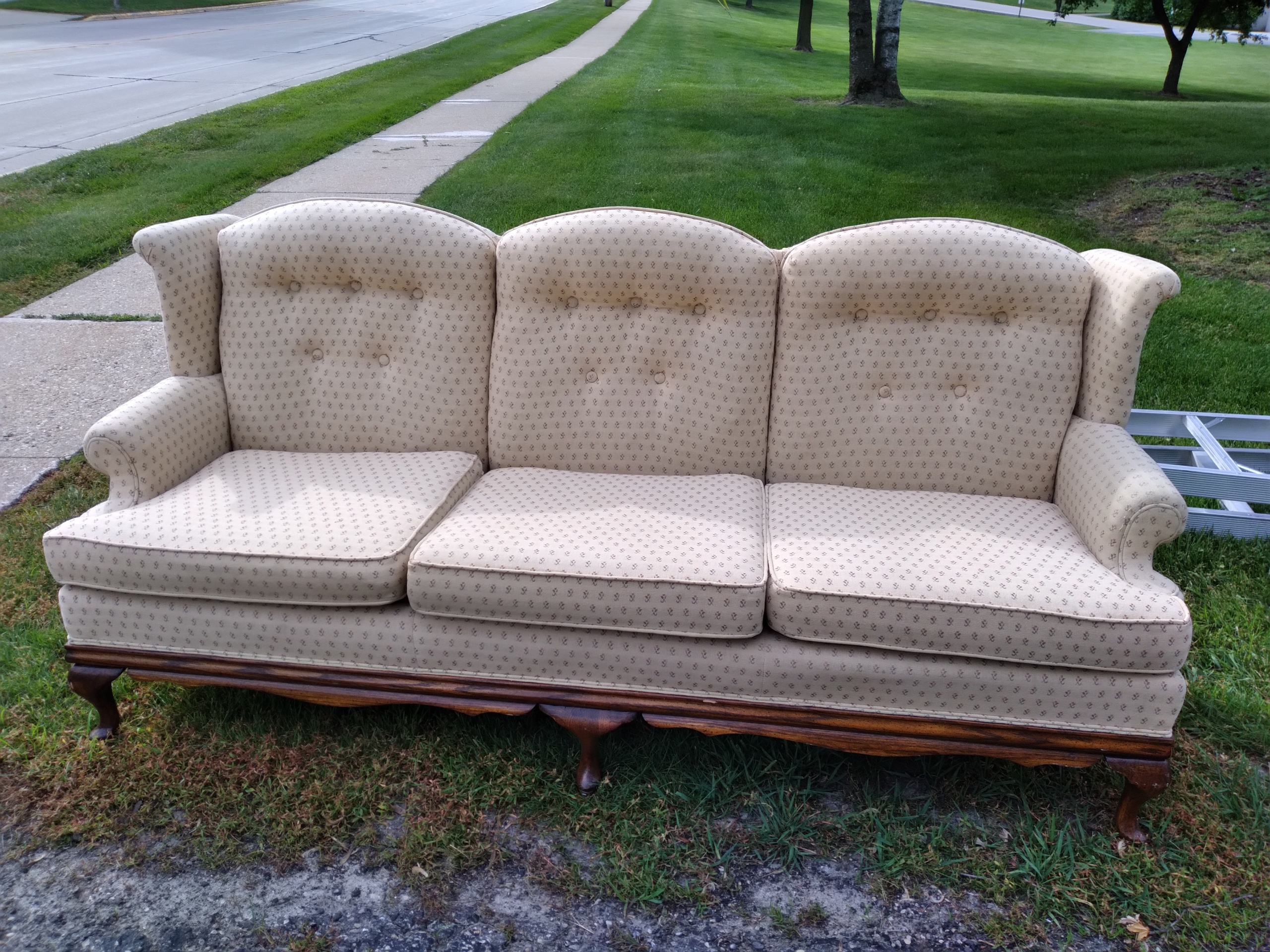 Vintage couch Prop Closet