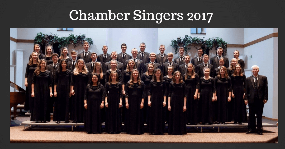 Chamber Singers Tour 2017